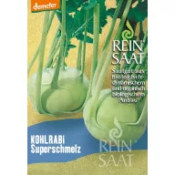 Riesenkohlrabi Bio Superschmelz Rein Saat ca. 80-100 Samen