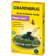   Grassamen Happy Lawn® - Grassamenmischung mit Blumensamen Barenbrug 500 g