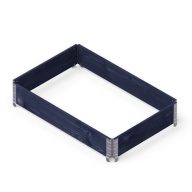 Hochbett Upyard ECO 120x80x19,5 cm schwarz