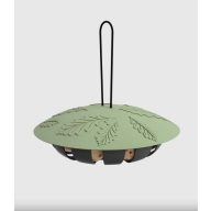   Vogelfutterhaus JUNE für 98% recycelte grün/schwarze Tonkugeln