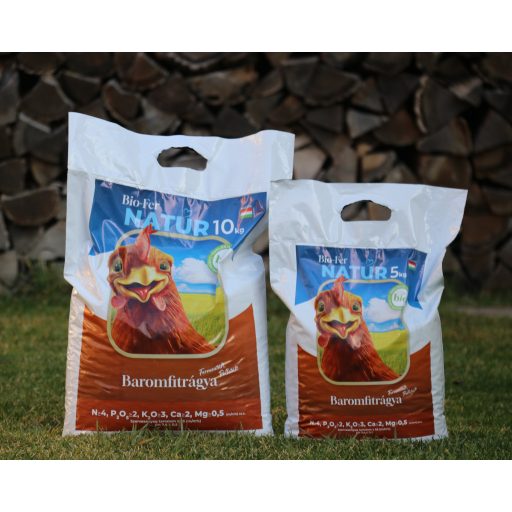 BIO-Fer Natur granulált baromfitrágya 4-2-3+6Ca 5 kg