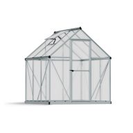   Polycarbonat-Gewächshaus Palram-Canopia MYTHOS, silber 1,83 x 1,83 m