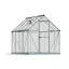Polycarbonat-Gewächshaus Palram-Canopia MYTHOS silber 1,83 x 2,44 m