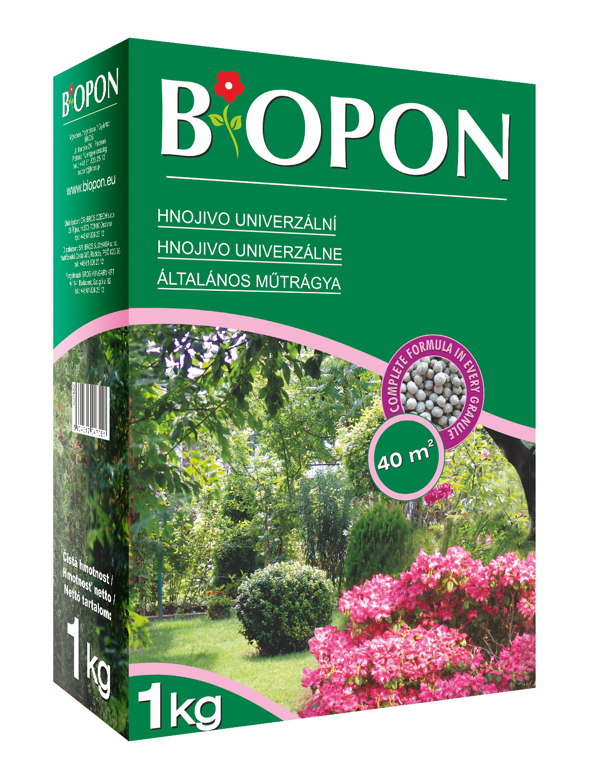 Biopon Universal-Gartenpflanzennahrung 1 kg