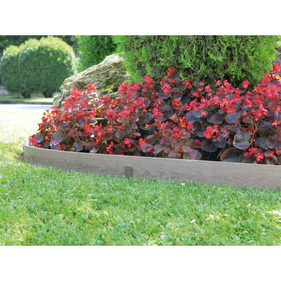 WPC ágyásszegély Woodtec Border barna 0,09x5m