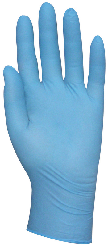 Safety examination gloves powder blue, NITRIL S 100 pcs/pack