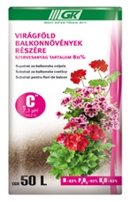 Blumenerde GKT Balcony Muskatnuss 50l