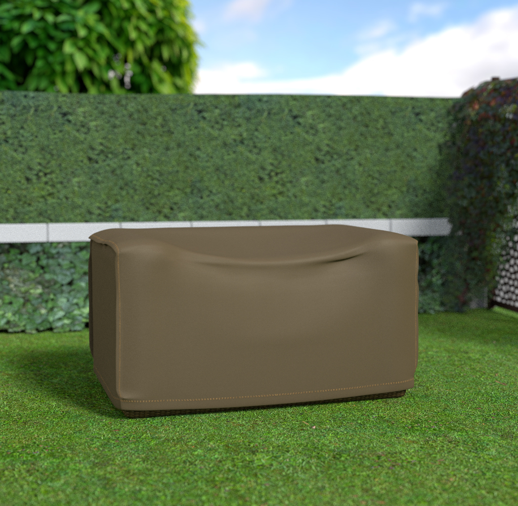Gartenmöbeldecke für zweisitziges Gartensofa Covertop 140x85x70 cm