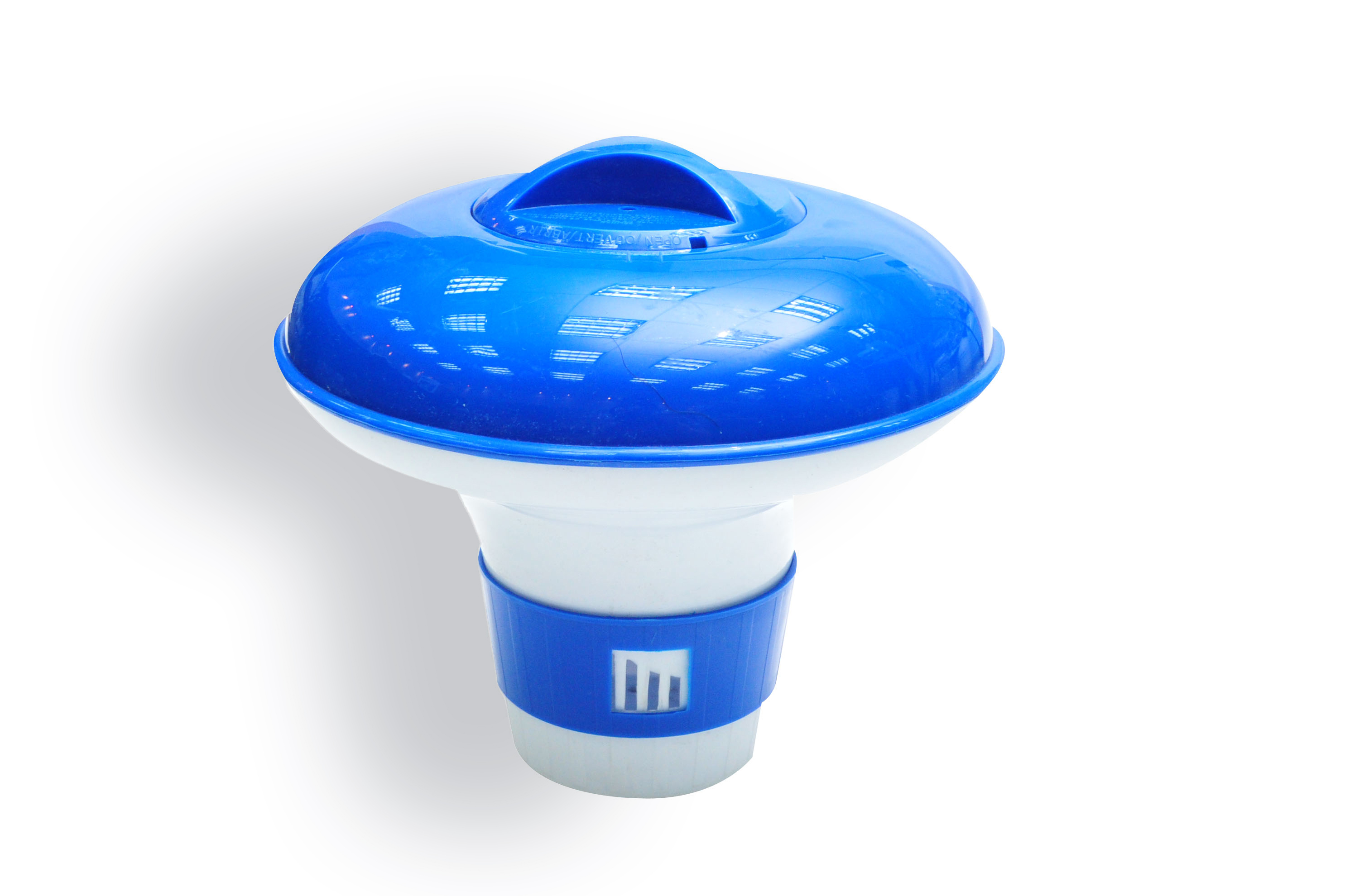 Schwimmender Chemikalienspender für 20 g Tabletten