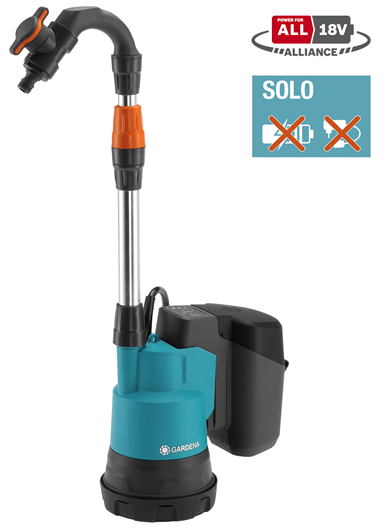 Akkubetriebene Fasspumpe2000/2 18V P4A ohne Akku Gardena