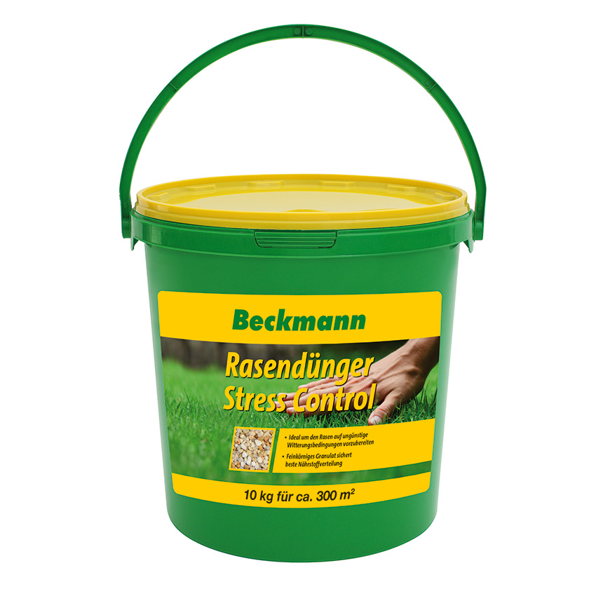 Beckmann Sommerstressbewältigung, langwirksamer Rasendünger 15-0-20 10 kg