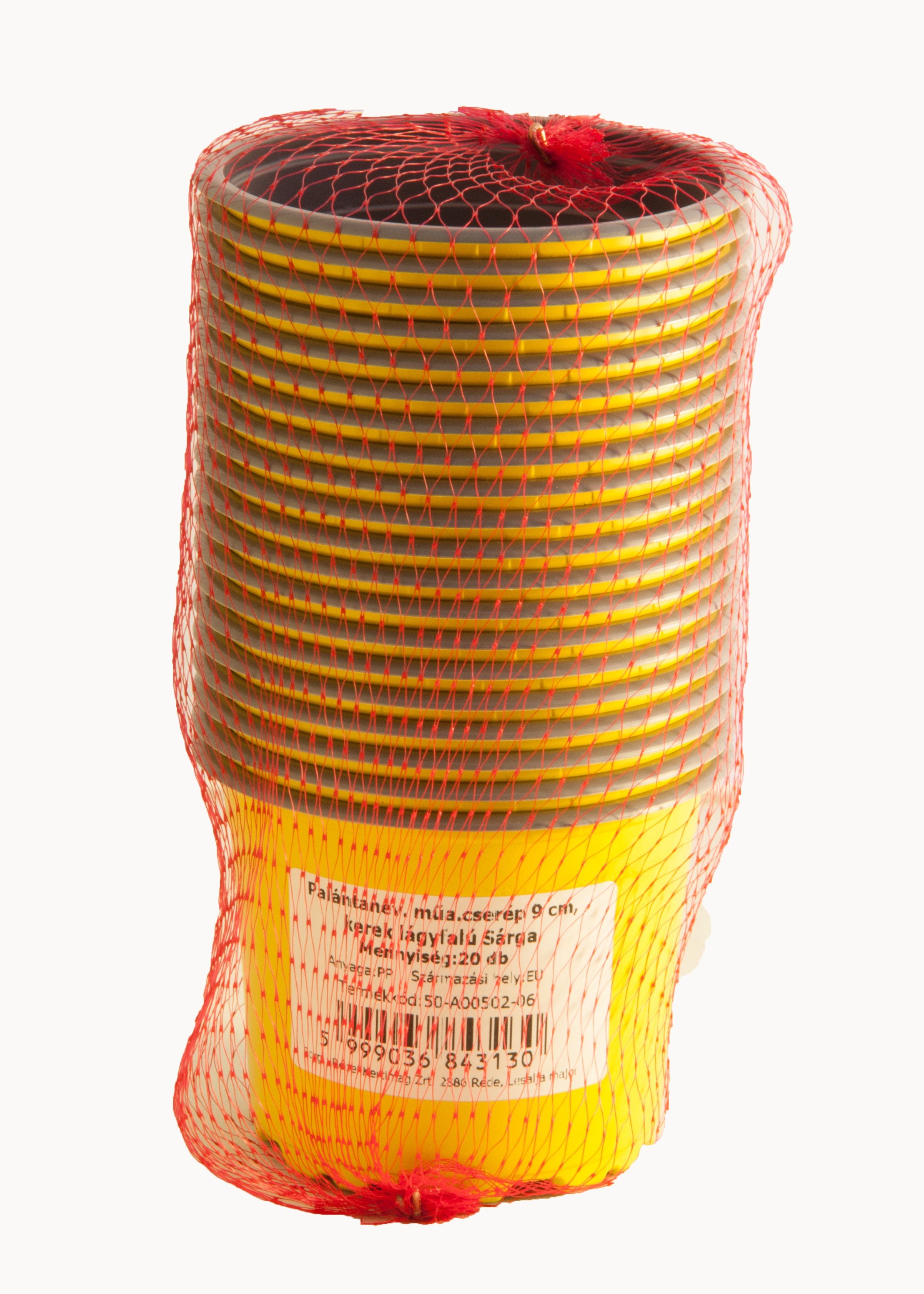 Planter 9 cm (20pcs) yellow