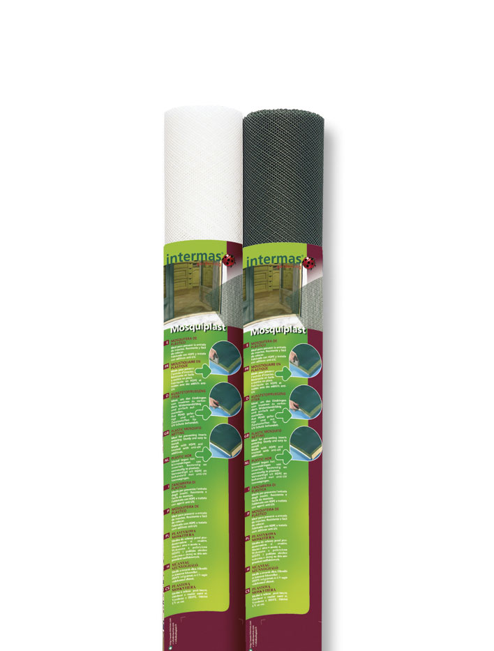 Kunststoff-Moskitonetz Mosquiplast grün 1x50 m