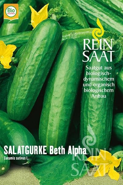 Gurkensnack Bio Beth Alpha Rein Saatgut ca. 15 Samen