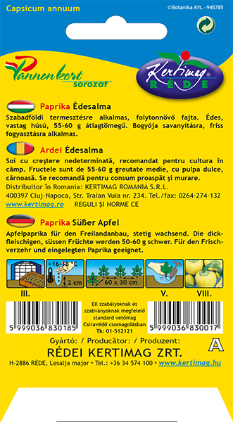 Apfel Paprika süß 0,4 g