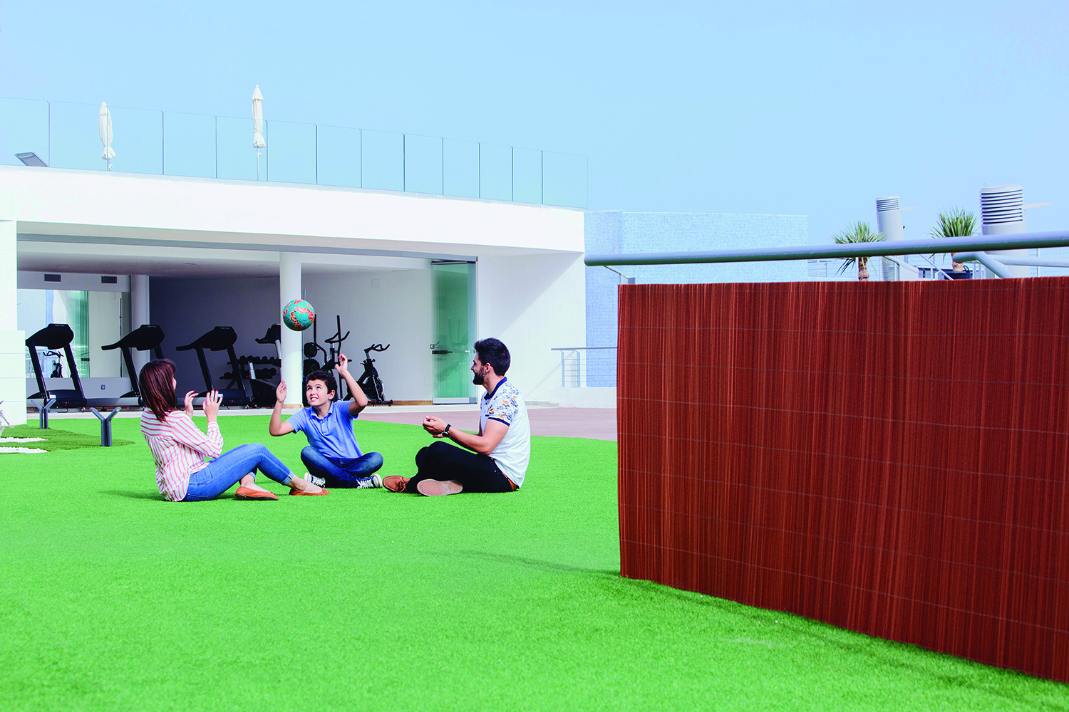 Szintetikus nádfonat természetes hatással VIMET LOP vörösesbarna (natur) 1x3 m