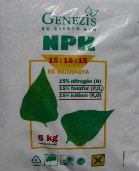 NPK-Dünger 15-15-15 5 kg
