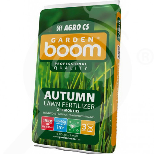 Garden Boom Autumn Herbst-Rasendünger 14-00-28+3 Mg 2-3 Monate 15 kg