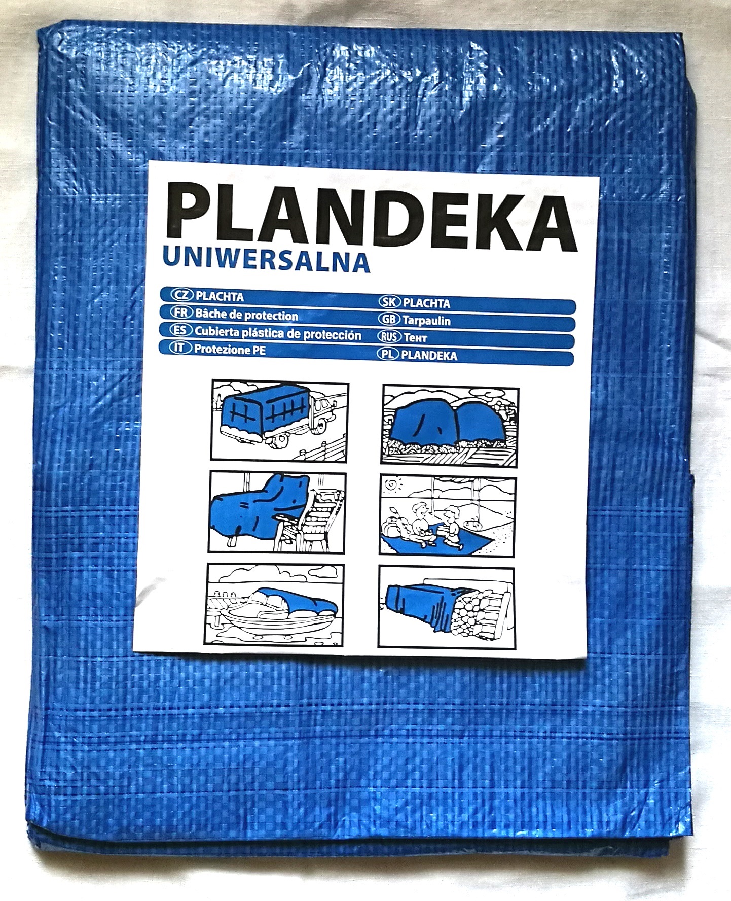 Blanket 50g/m2 15m x 16m (blue)