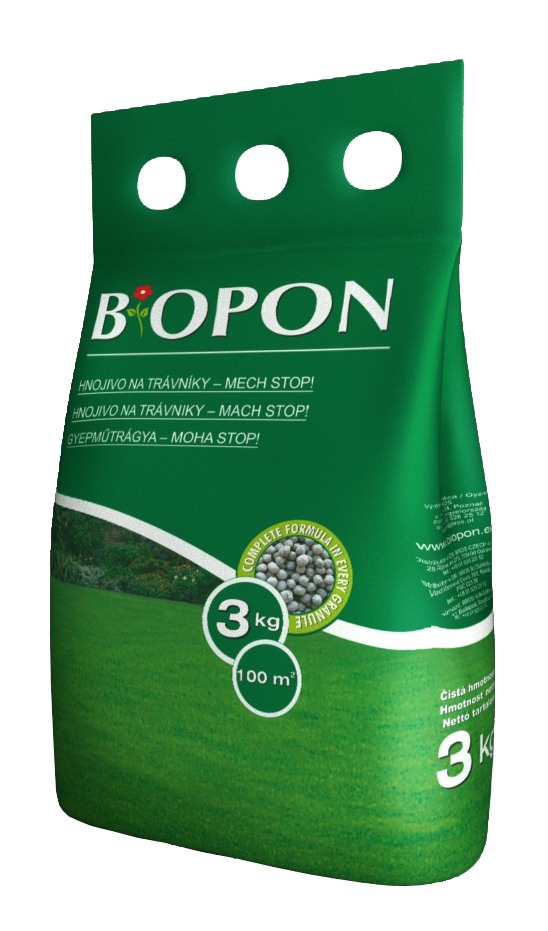 Biopon Rasendünger Moos-Stopp 3 kg