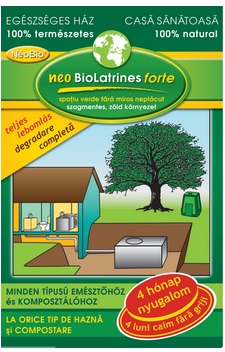 BioLatrine Kompostierung, Bodenneutralisierer 4x15g