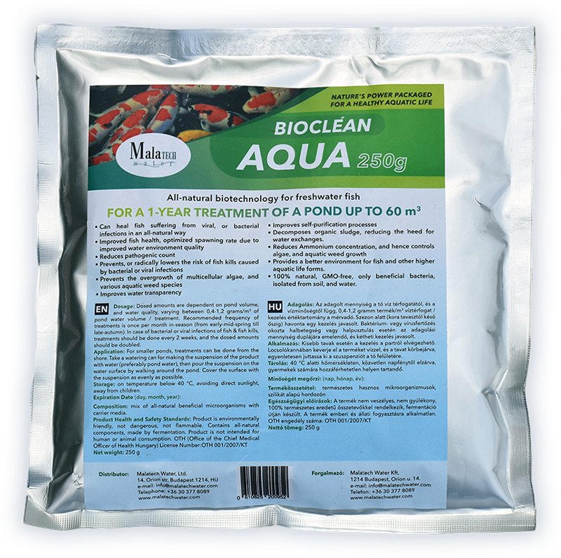 Bioclean Aqua Fish Bioremediation mikrobielle Zubereitung 250 g
