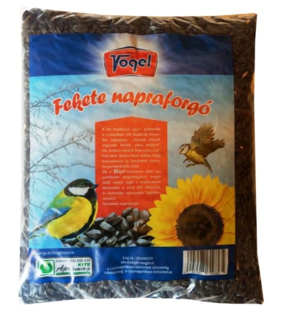 Vogelfutter schwarz Sonnenblume 1 kg