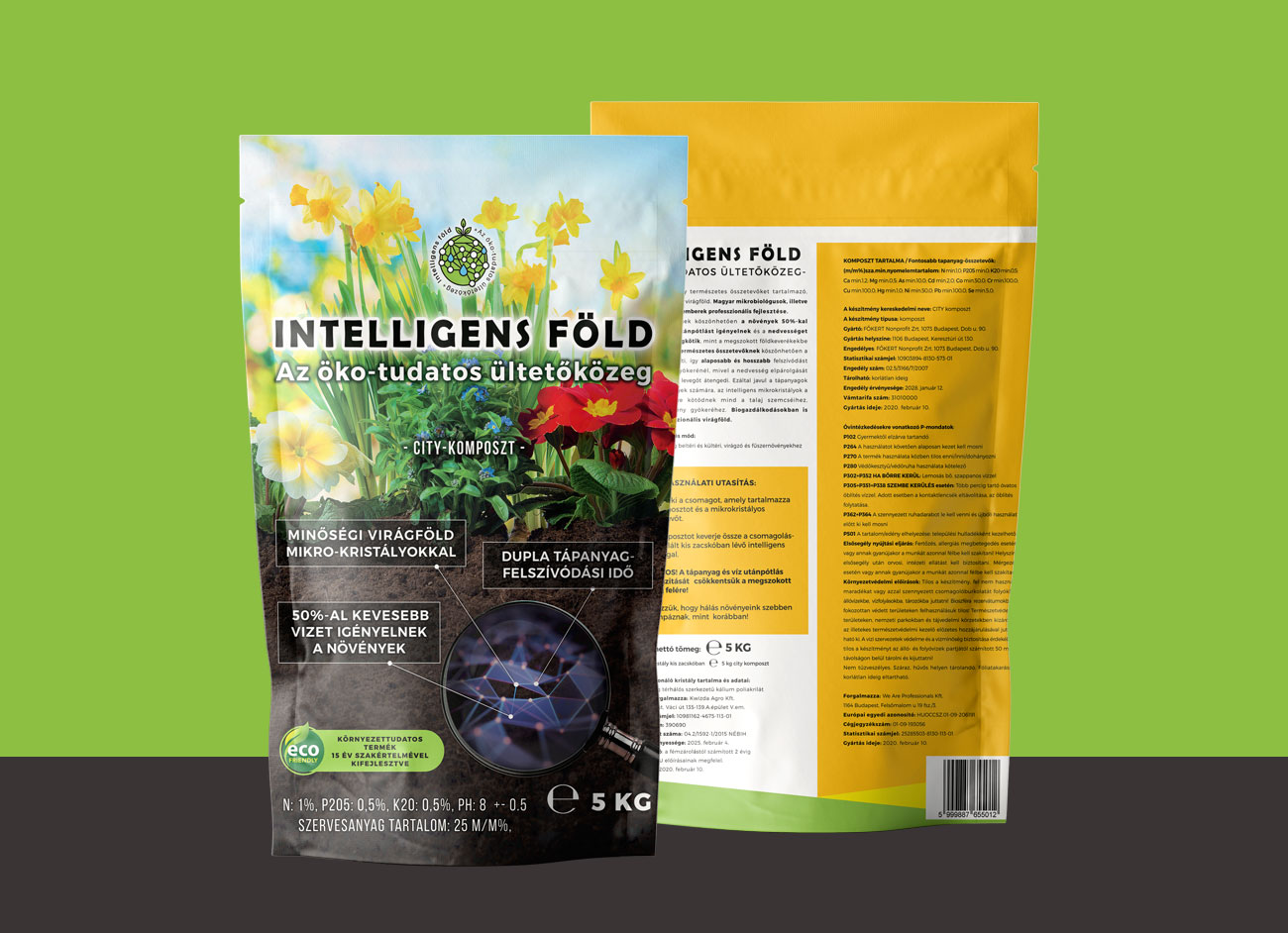 Intelligente Erde 5 kg