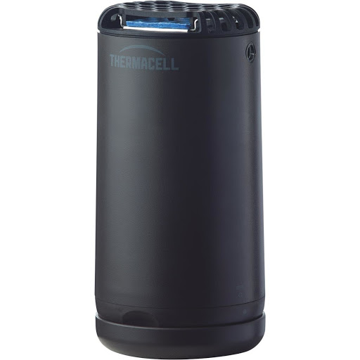Thermacell MR-D202 Halo Design Mückenkiller - schiefergrau/dunkelbraun, LED-Licht