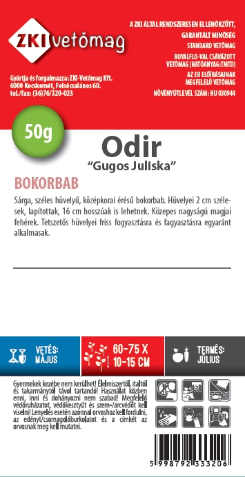 Gelbe Buschbohne Odir 50g ZKI