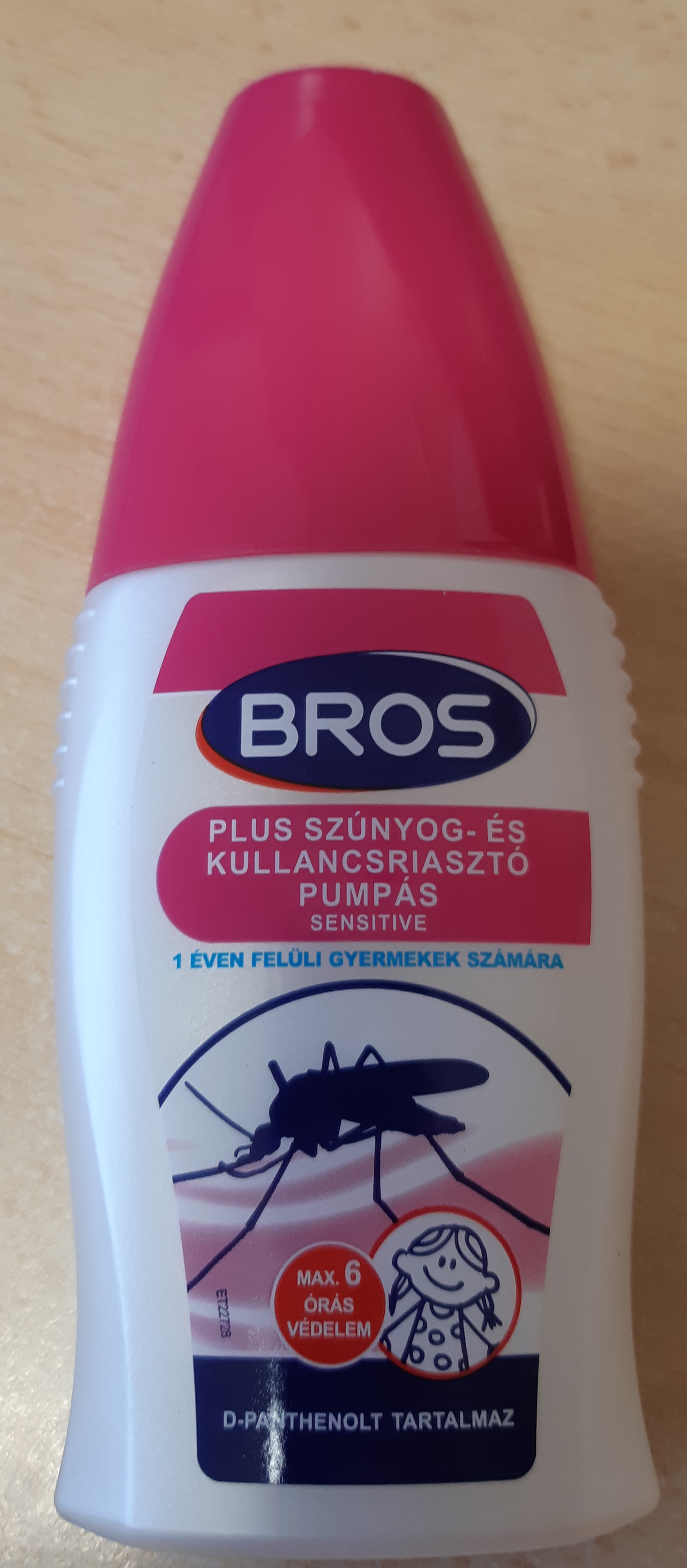 Bros Mücken- und Zeckenschutzmittel Pumpe für Kinder 50 ml