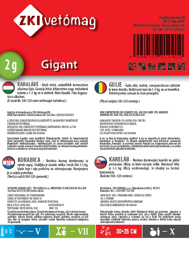 Feldsalat Gigant 2g ZKI