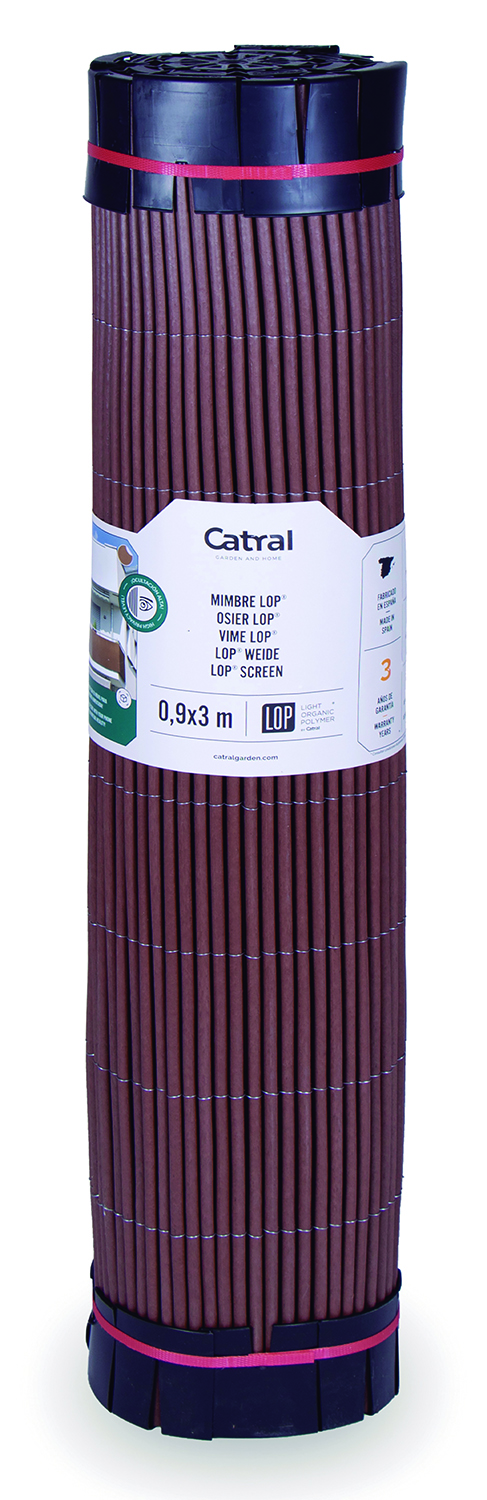 Szintetikus nádfonat természetes hatással VIMET LOP barna 1x3 m