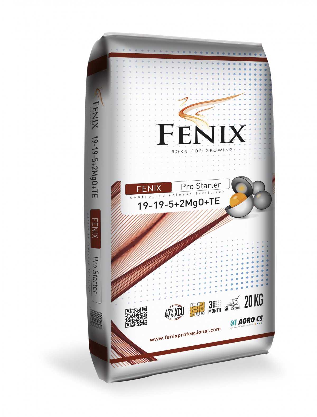 Fenix Pro Starterrasen 19-19-5+2MgO+TE 20 kg