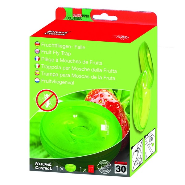 Fruchtfliegen- und Pilzfalle Natürliche Kontrolle