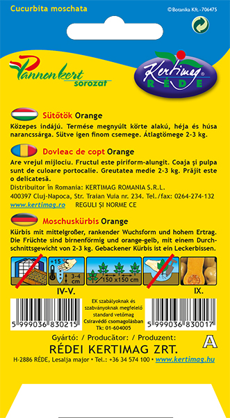 Kürbis Orange 1g