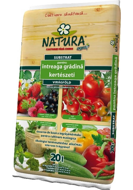 Blumenerde Gartenbau Natura 20 l