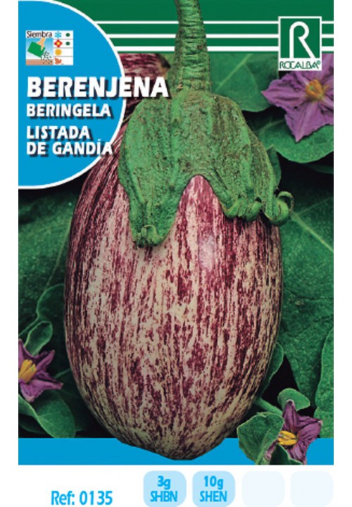 Aubergine Listada de Gandia Rocalba 3 g