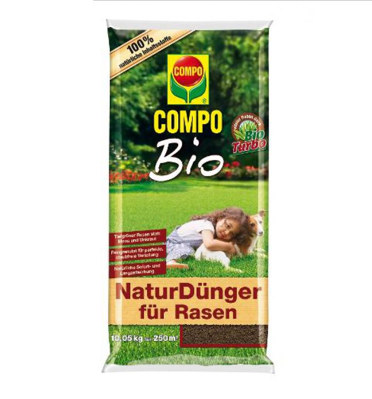 Compo Bio Natur Rasendünger 16 kg
