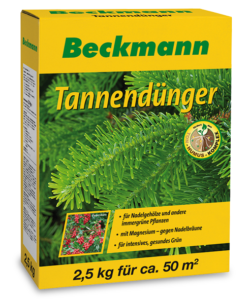 Beckmann Bio-Mineraldünger für Kiefern und andere immergrüne Pflanzen 2,5 kg