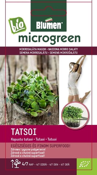 Mikro-Salatsamen BIO Tatsoi-Salatblüten 20 g