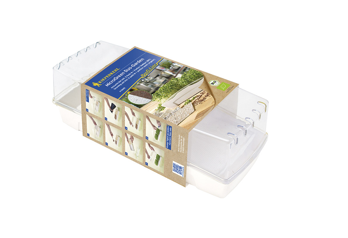 Mikro-Gemüse Keimung Kit MicroGreen Garden Duo Kiepenkerl