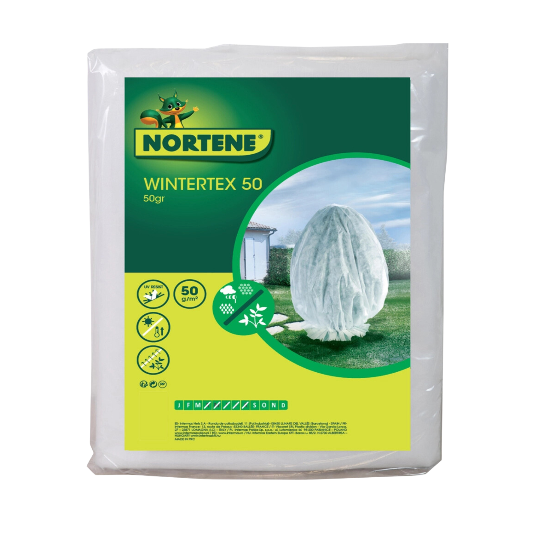 Überwinterungsfilz Wintertex 50 50g/m2 1,6x5 m