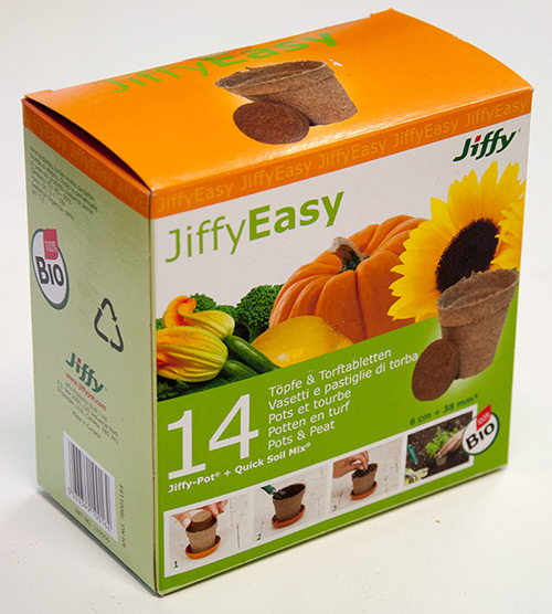 Pflanzenstarter-Set Jiffy Easy starter 14 Stück