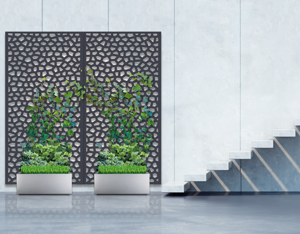 Dekoratív PP panel Mosaic 1x2 m fehér