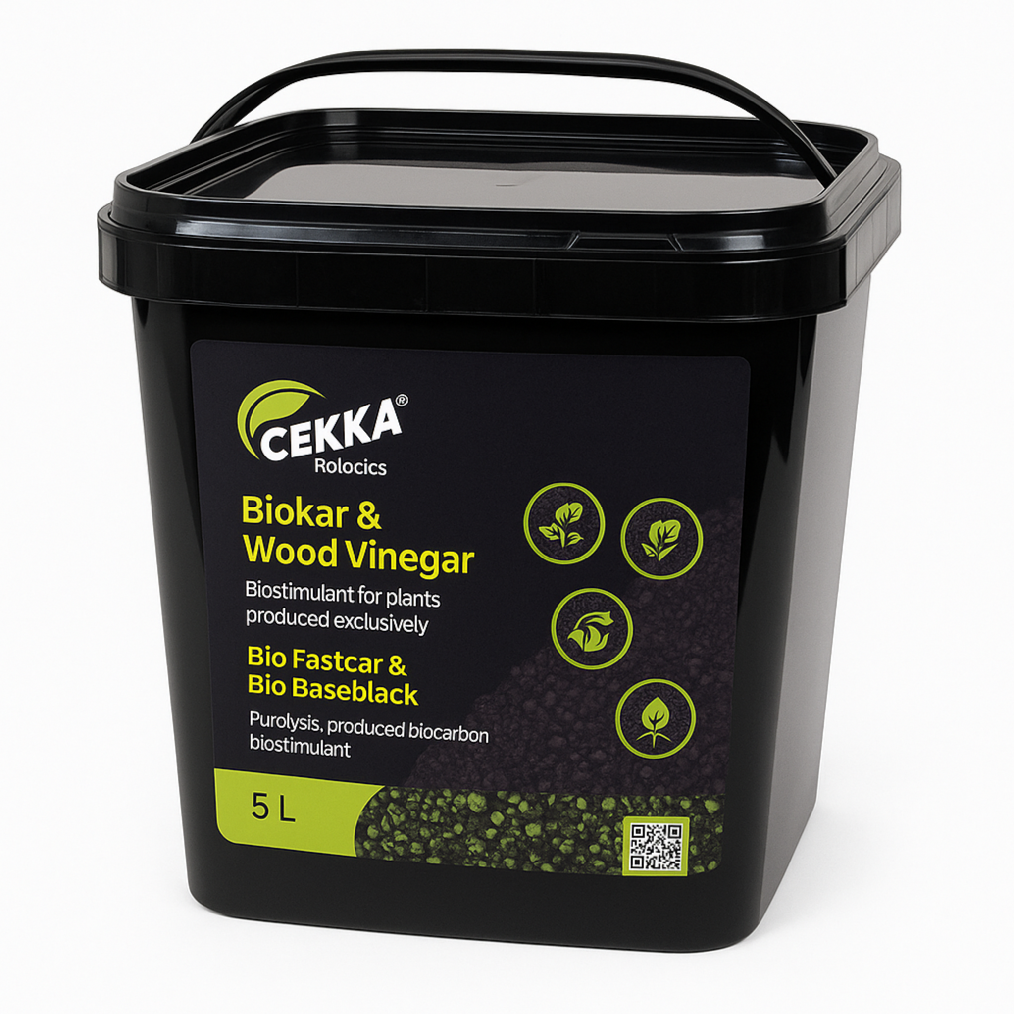 Biochar with wood vinegar (Gekka) 5 l