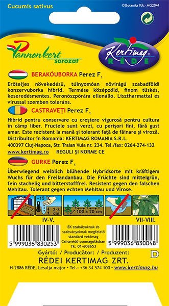 Gurke (aus der Dose) Perez F1 1 g