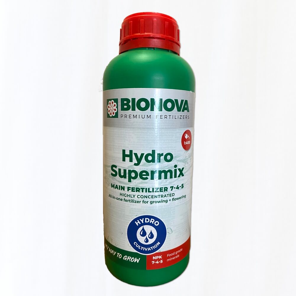Bio-Nova Hydro-Supermix (7-4-5) Nährstofflösung für Hydrokulturen 1 l