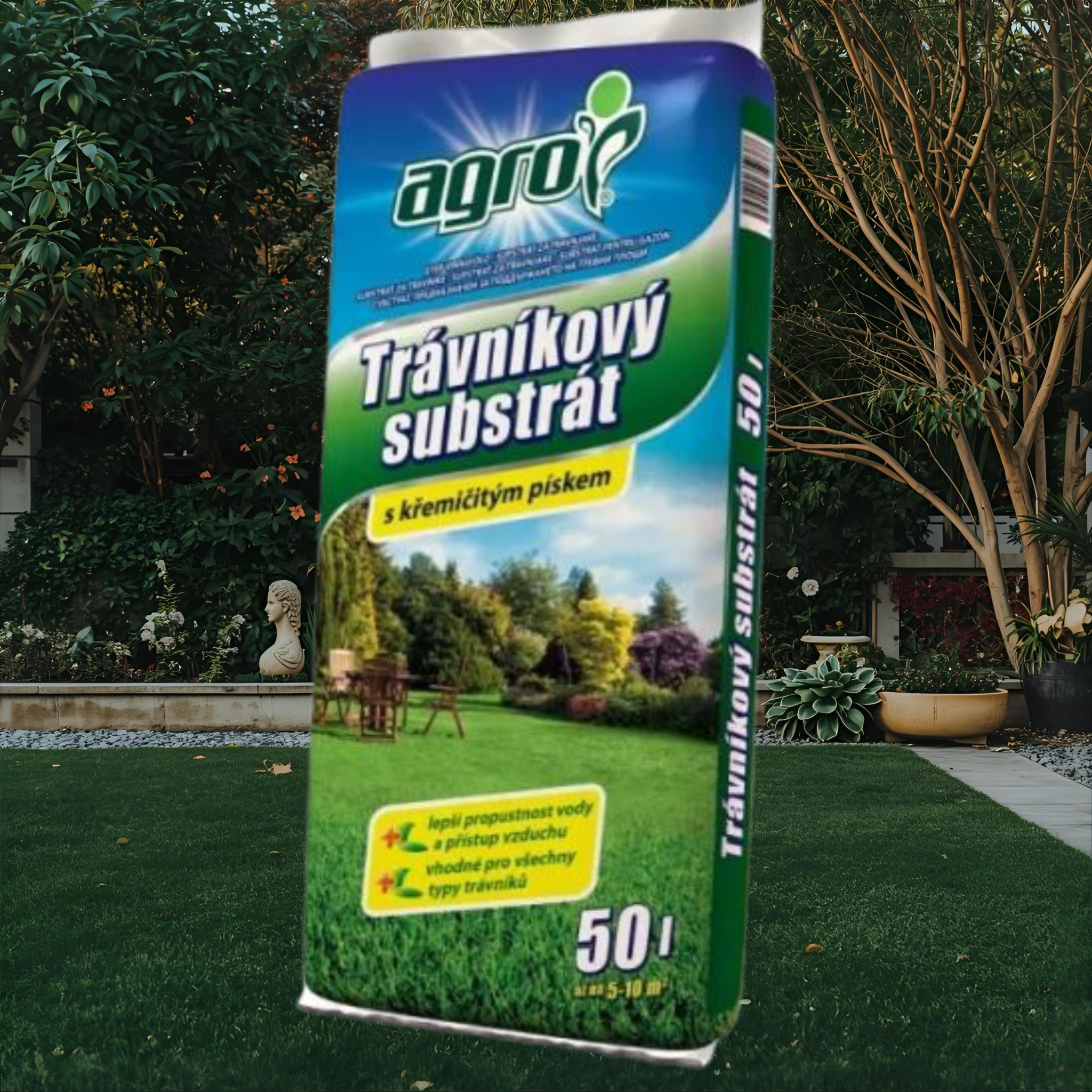 Lawn and turf soil Agro 50 l