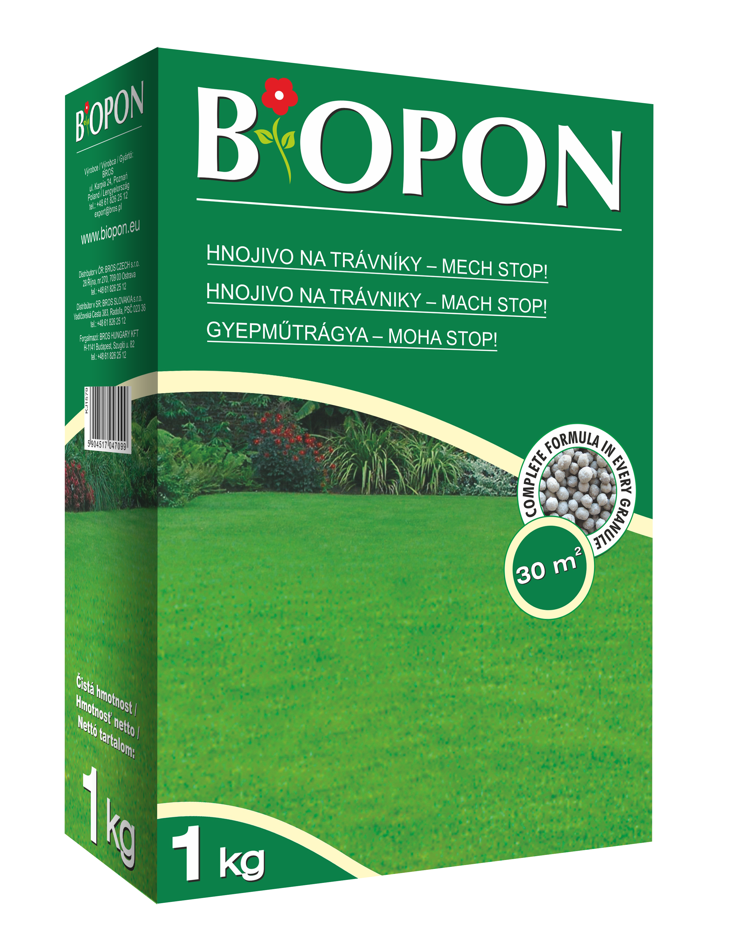 Biopon Rasendünger Moos-Stopp 1 kg